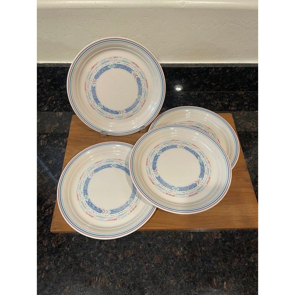 4 Corelle Cornerstone Southwest Heritage dinner Plates